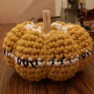 Chunky Crochet Pumpkin